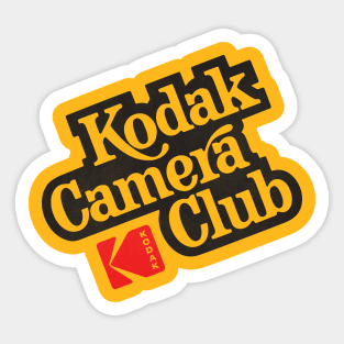 Kodak Camera Club Sticker